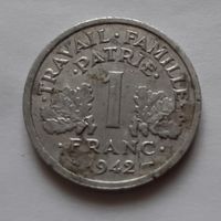 1 франк 1942 г. Франция