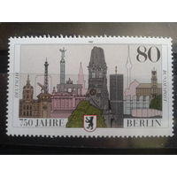 ФРГ 1987 750 лет Берлину, герб **Михель-2,6 евро