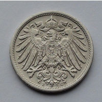 Германия - Германская империя 10 пфеннигов. 1912. E