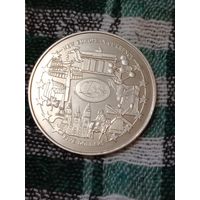 Либерия 5 долларов 2001новая валюта Евросоюза