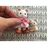 Sylvanian families мышка и мышонок