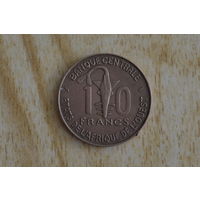 Западная Африка 10 франков 1977