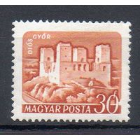 Стандартный выпуск Замки Венгрия 1960 год 1 марка