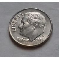 10 центов (дайм) США 2004 Р