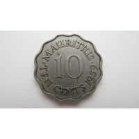 Маврикий 10 центов 1959