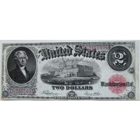 США 2 доллара 1917