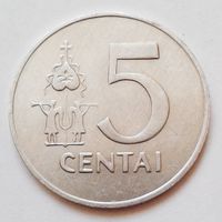 5 центов 1991 литва