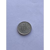 10 центов 1965 г., Нидерланды