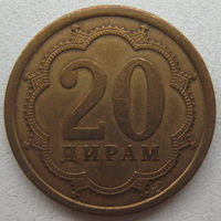 Таджикистан 20 дирам 2006 г.