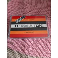 Кассета TDK D-C90. 1973 года. Редкая.