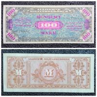 100 марок Германия 1944 г. оккупация советская