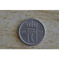 Норвегия 10 эре 1952,53,54,55,57