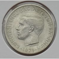 Греция 10 драхм 1973 г. Константин II. В холдере