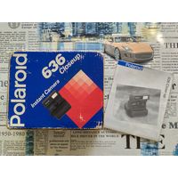 Коробка и руководство по эксплуатации фотоаппарата "Polaroid 636 Close-up".