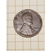 США 1 цент 1920 . года .