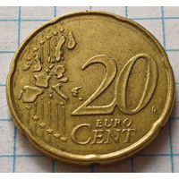 Франция 20 евроцентов, 1999      ( 1-4-5 )