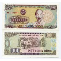 Вьетнам 1000 донгов образца 1988 года UNC p106a