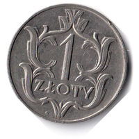 Польша. 1 злотый. 1929 г.