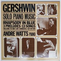LP Andre Watts, George Gershwin – Gershwin Solo Piano Music (1982)