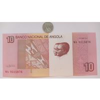 Werty71 Ангола 10 Кванза 2012 UNC банкнота