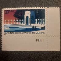 США 2004. Национальный мемориал в Вашингтоге жертвам II мировой войны