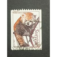 Швеция 1997. Животные Северной Европы. Красная панда