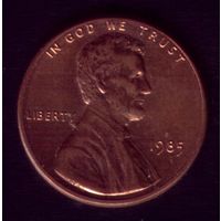 1 цент 1985 год США
