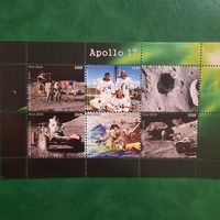Того 2016. Космическая миссия Аполлон 17. Малый лист