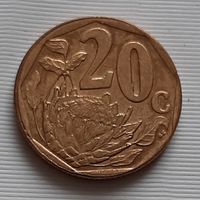 20 центов 2016 г. ЮАР