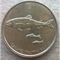 Словения 1 толар, 2001г. (U)