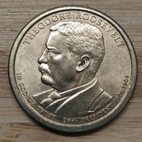 США 1 Доллар 2013. 26-й Президент - Теодор Рузвельт (P)