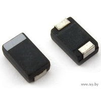 B 1 мкф - 35 В ((цена за 20 штук)) Танталовые электролитические конденсаторы. Тантал  1мкф 35В