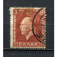Греция - 1937 - Король Георг II 3Dr - [Mi.391] - 1 марка. Гашеная.  (Лот 32Ei)-T5P19