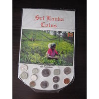Шри-Ланка, набор монет, вымпел