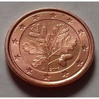 1 евроцент,  Германия 2016 A, F, G, АU