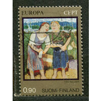Финская живопись. EUROPA CEPT. Финляндия. 1975