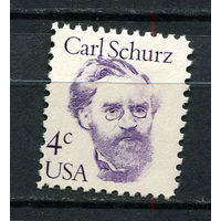 США - 1983 - Карл Шурц - [Mi. 1632] - полная серия - 1 марка. MH.  (Лот 67Ds)