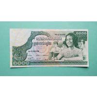 Банкнота 1000 риэлей Камбоджа 1973 г.