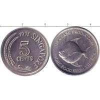 Сингапур 5 центов 1971 FAO