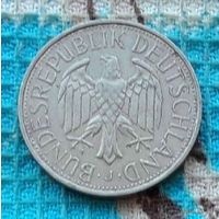 Германия 1 марка 1983 года. Монетный двор J. Новогодняя ликвидация!