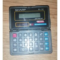 Калькулятор "SHARP el-118"