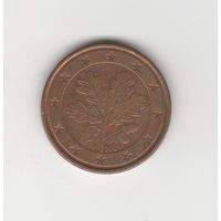 5 евроцентов Германия (ФРГ) 2004 F Лот 0020