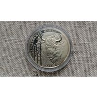 Беларусь 1 рубль, 2001 Беловежская пуща - Зубр