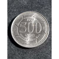 Ливан 500 ливров 2009
