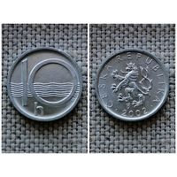 Чехия/Чехословакия 10 геллеров 2002