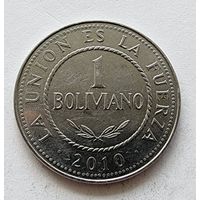 Боливия 1 боливиано, 2010