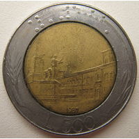 Италия 500 лир 1987 г. (g)