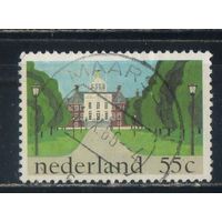 Нидерланды 1981 Дворец "Дом в лесу" - королевская резиденция в Гааге #1185
