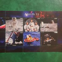 Того 2016. Космическая миссия Аполлон 11. Малый лист