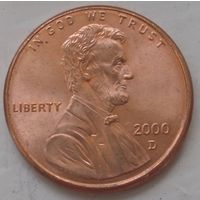 1 цент 2000 D США. Возможен обмен